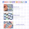 thumbnail image 4 of 880 Piezas 10 Hojas de Pegatinas Letras Coloridas Autoadhesivas del Alfabeto para Regalos Álbumes Recortes DIY, 4 of 5