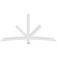 thumbnail image 4 of 84"W x 42"H x 4"D x 4"F, 12/12 Pitch, Alberta Architectural Grade PVC Gable Bracket, 4 of 8
