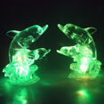 thumbnail image 3 of Söt delfin 7 ändra färger LED nattljus dekoration nattlampa barn barn present, 3 of 5