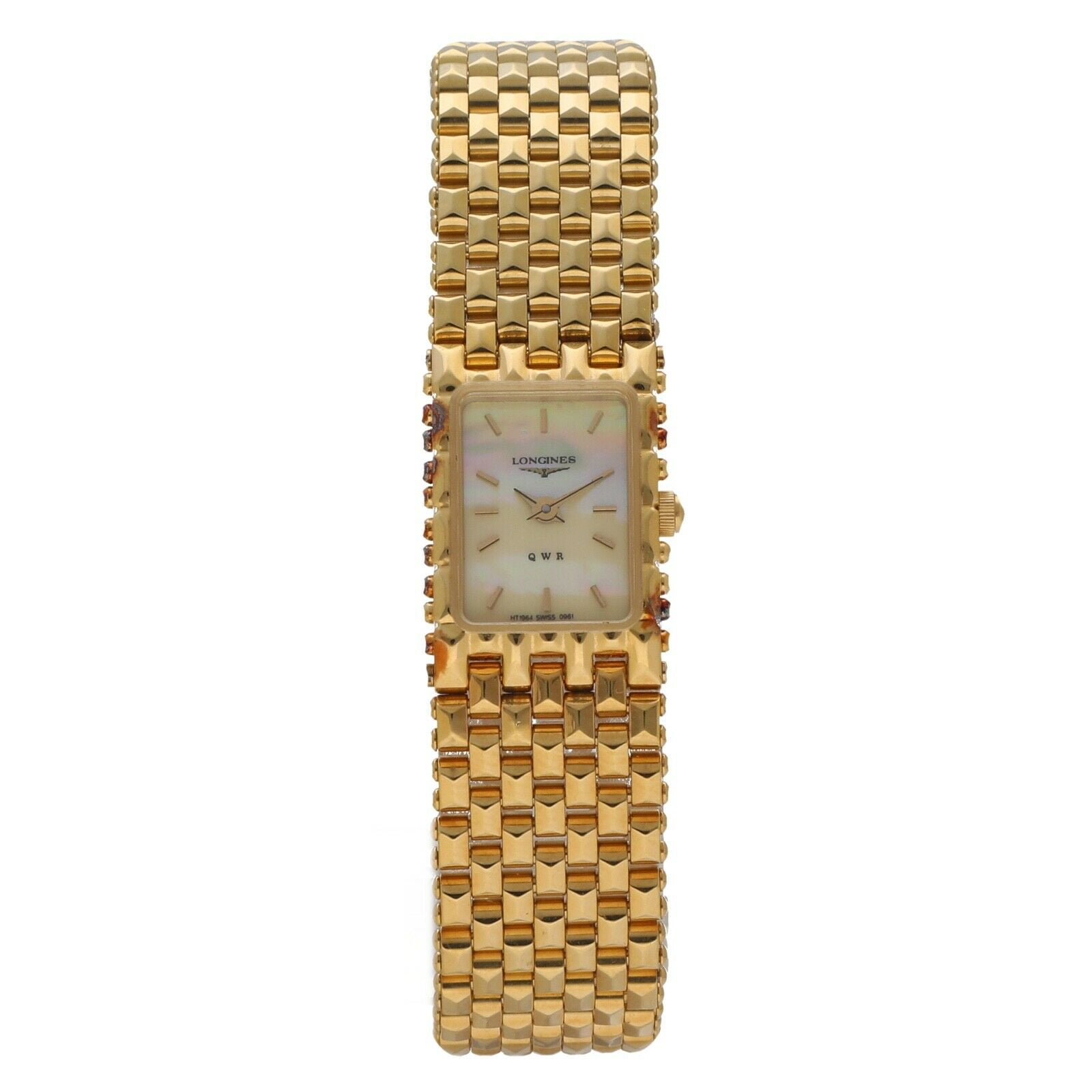 longines women's gold watch