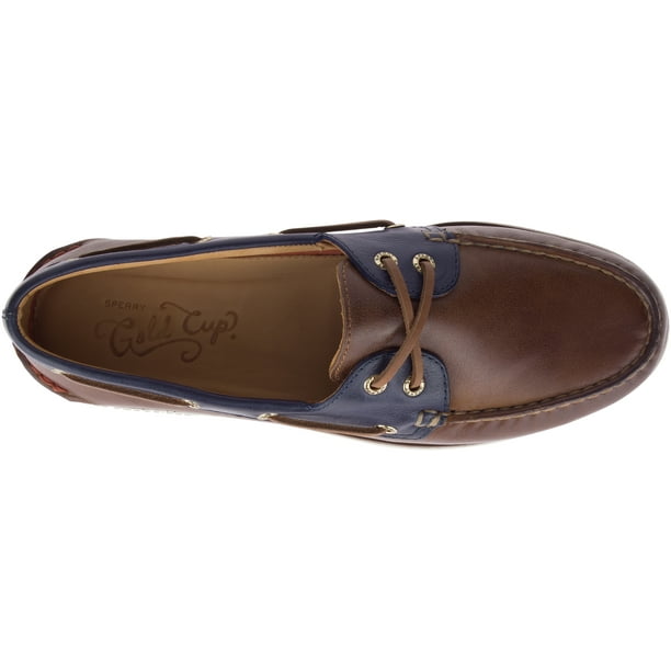 Sperry Men s Gold A O 2 Eye Maiden Boat Shoe in Brown 8 US