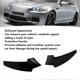 thumbnail image 3 of 1 Pair Front Bumper Lip Spoiler Side Protector For F10 528i 530i 535i 550i 5 Series Sedan (2011-2016), 3 of 4