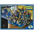 thumbnail image 2 of Los Angeles Rams Purebred Fans 18'' x 24'' A Real Nailbiter 500-Piece Puzzle, 2 of 2