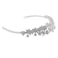 thumbnail image 4 of simhoa 1 PC Bride Crown Headband Rhinestone Plum Crown Bridal Jewelry, 4 of 8