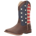 thumbnail image 1 of Roper Men's American Patriot Western Boot, Brown, 12 D US, 1 of 3
