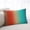 Red Teal Green, variant on Red Teal Orange Ombre Throw Pillow Covers, Modern Art Aesthetics Abstract Soft Breathable Pillow Cases with Invisible Zipper for Sleeping, Toddler Pillowcases for Couch Bed Sofa Chair 12x20 Inches