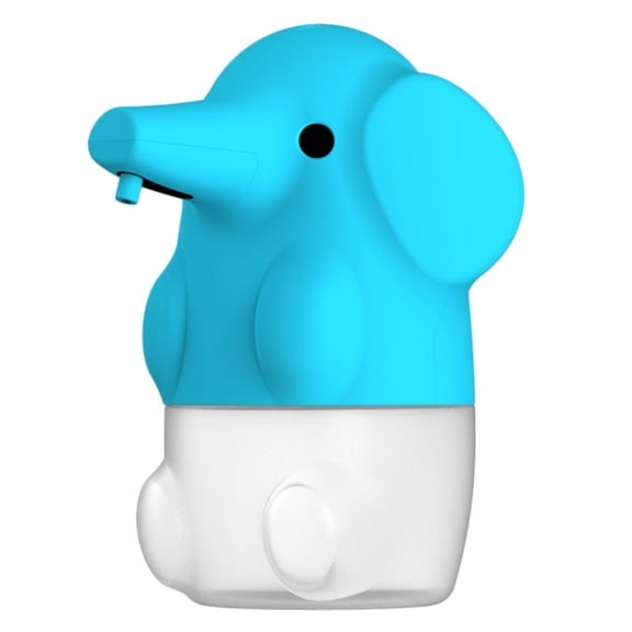 Bathroom Products,Hand Wash Dispenser Automatic Soap Dispenser Elephant Shape Foaming Soap Dispenser 250ML 2 Modes USB Rechargeable Cute Animal Touchless Hand Soap Dispenser For Kids Bathroom Whi