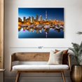 thumbnail image 3 of Elephant Stock Toronto Marina Yachts Wall Art - Horizontal Canvas Wall Art - Living Room Wall Decor - Places Canvas - Blue And Brown Decor - 45" x 30", 3 of 8