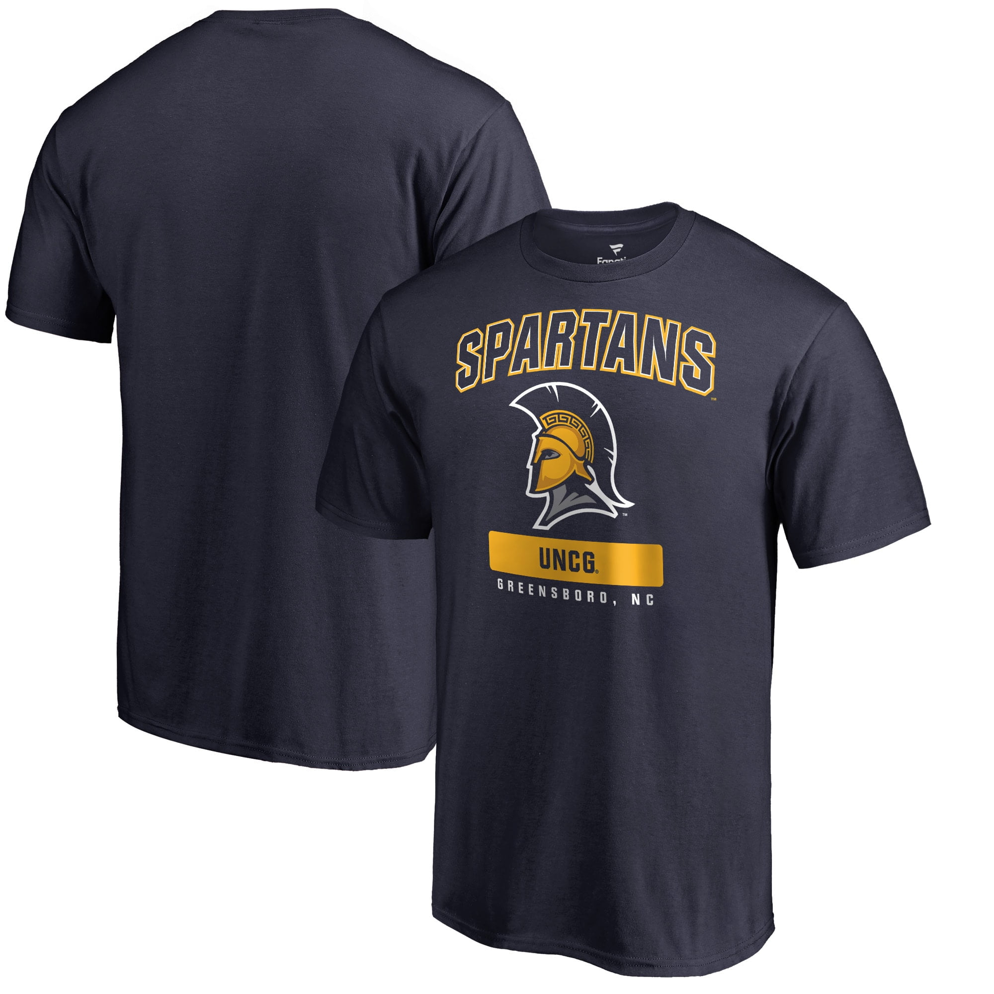 UNCG Spartans Big & Tall Campus Icon T-Shirt - Navy - Walmart.com