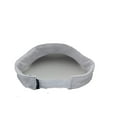 thumbnail image 2 of Fila Unisex Heritage Nylon Adjustable Strap Visor, Curved Brim White, 2 of 2