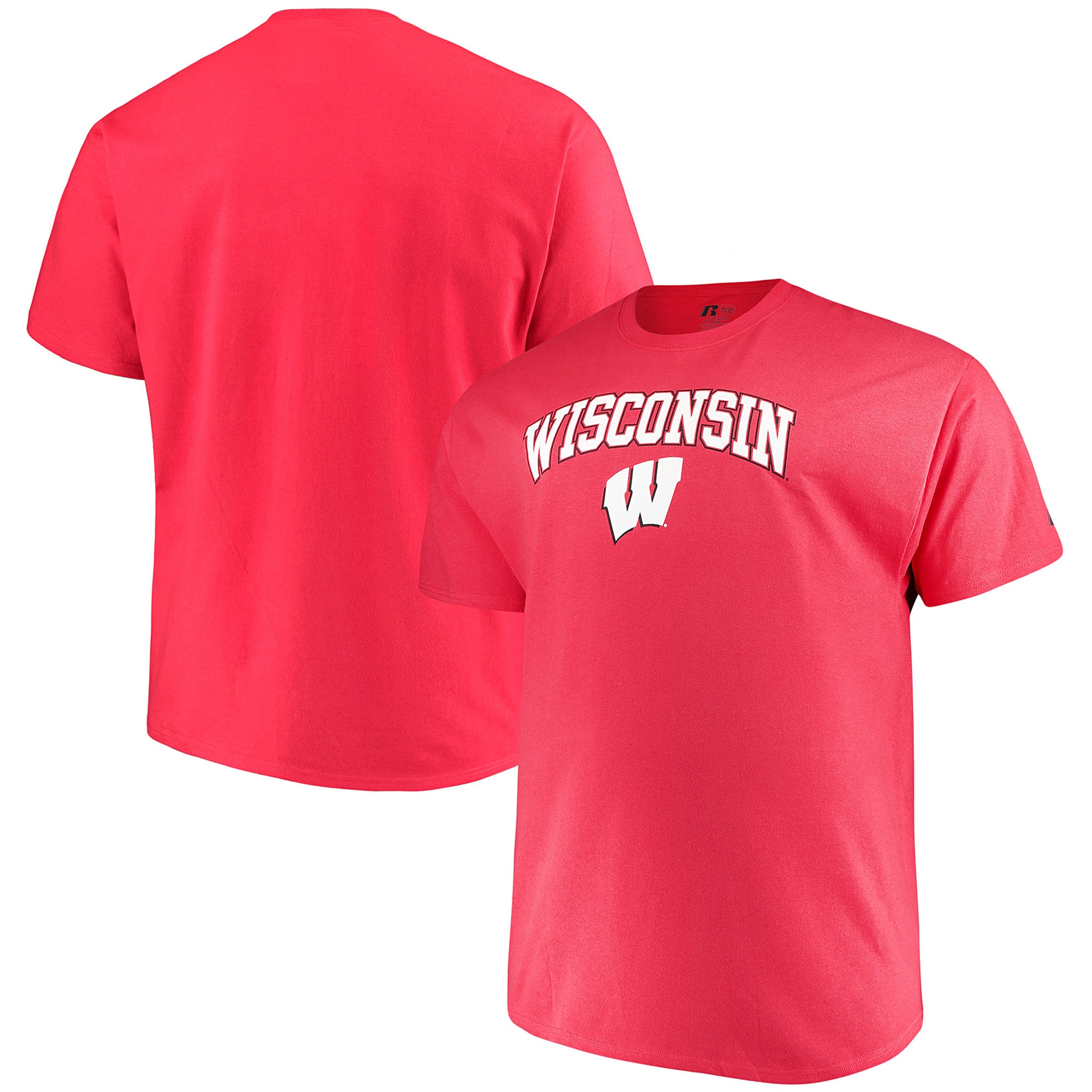 Russell Athletic Men's Russell Athletic Red Wisconsin Badgers Big