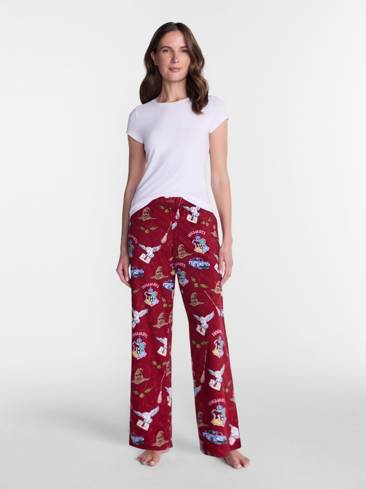 Warner Bros Harry Potter Women's Velour Sleep Pants, Sizes XS-3X