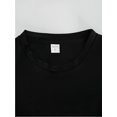 thumbnail image 4 of Men'S "Tralalero Tralala" Shark in Sneakers Graphic T-Shirt - Black Casual Short Sleeve Crew Neck, Machine Washable Summer Top, Fun Cartoon Design for Casual Attire & Gifts, 4 of 7