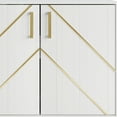 thumbnail image 4 of Castle Place Luxury Sideboard Buffet Cabinet, White, 4 of 8