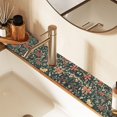 thumbnail image 2 of Yayeee Faucet Mat for Kitchen Sink 14.7" Diatomite Long Splash Guard Pad, Christmas Bows, 2 of 7