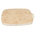 thumbnail image 2 of Chopping Board,40x30x3.4cm Bamboo Rectangle Cutting Bamboo Cutting Board Hangable Cutting Board Ultimate Reliability, 2 of 8