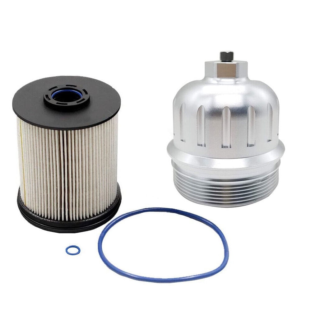 imUfer TP1015 Fuel Filter And 134001 Filter Housing Cover Silver For