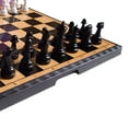 thumbnail image 3 of BESTSKY 2026 New Mini Chess Set Foldable Chessboard Chessmen 2 Players Board,For Chess Games,Travel,Indoor Activities,Board Games,Family Entertainment, 3 of 6
