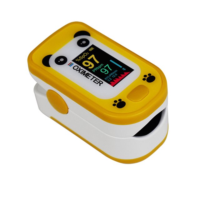 Oxímetro de dedo Irfora Pulsioxímetro portátil de dedo con cordón Mini SpO2 Monitor de índice de perfusión de frecuencia de pulso Medición rápida TFT Pantalla clara Medidor de saturación de oxígeno en Irfora Oxímetro de dedo