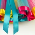 thumbnail image 6 of Layered Ballet Tulle Rainbow Tutu Skirt For Little Girls Dress Up With Colorful Hair Bows, 6 of 7