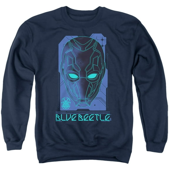 Blue Beetle (2023) Large Mask Unisex Adult Crewneck SweatShirt
