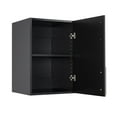 thumbnail image 2 of Prepac Elite 16 in. Stackable Manufactured Wood Wall Cabinet, 2 of 9