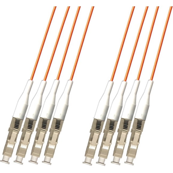 RiteAV - Direct Burial/Outdoor LC-LC 4-Strand Fiber Optic Cable - Multimode (62.5/125) - 10M