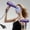 Purple, variant on Hair Diffuser Qwtwty 2200W Hair Dryer with Diffuser-Lightweight Travel Hairdryer for Normal And Curly Hair Includes Volume Styling Nozzle