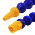 thumbnail image 2 of Juego de 6 mangueras flexibles para refrigerante de plástico azul y amarillo para transferencia de fluido de agua, 2 of 3