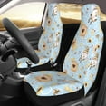 thumbnail image 3 of Fotbe Cute Gnome Bee Collects Honey Pattern Automotive Seat Covers for Cars Trucks and SUVs – Car Seat Covers for Front Seats,Protective Seat Covers,Vehicle Seat Covers, Set of 2, 3 of 9