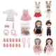 thumbnail image 2 of Doll Body 3D Big Eyes Realistic Eyelash Girl Dolls con caja Cumpleaños estilo 2 Zulema muñeca bjd cuerpo de niña, 2 of 8