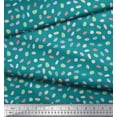 thumbnail image 3 of Soimoi Green Cotton Jersey Fabric Brush Stroke Abstract Printed Craft Fabric by the Yard 58 Inch Wide, 3 of 3
