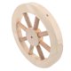 thumbnail image 1 of Farmhouse Wooden Wheel Wall Decor for Garden Decorative, 1 of 5