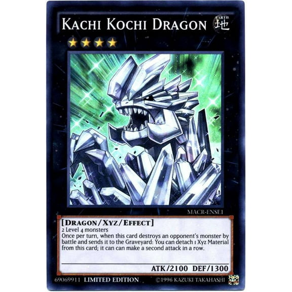 YuGiOh Maximum Cris Kachi Kochi Dragon MACR-ENSE1