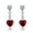 4, variant on Diamond Earrings for Women S925 Silver Needle Love Earrings Long Fringed Jewelry for Her Birthday Christmas Gift