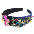thumbnail image 1 of Diadema de flores de diamantes de imitación de moda, diadema ancha para mujer, accesorios para el cabello diadema diadema Ormromra CPB-DE-LYY897-3, 1 of 5