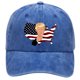 thumbnail image 1 of Béisbol Trump Dibujos Animados Sombrero Algodón Ajustable para Mujer, 1 of 9