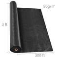 thumbnail image 5 of 3x300 FT Weed Barrier Fabric Ground Cover, Heavy Duty Landscape Fabric Cover Block Gardening Mat for Planting, 5 of 7