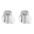 thumbnail image 1 of Kitchen Utensil Set Powdered Sugar Shaker Duster With Handle Shakers For Coffee Bars Fine Mesh Duster 6 Oz 1 Pack |: Fine, Silver, 1 of 5
