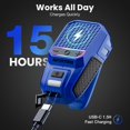 thumbnail image 2 of Altavoz Bluetooth INFURTURE con clip, portátil, impermeable, azul, 2 of 8