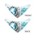 thumbnail image 3 of Honeii Let's go Travel Around the World Print Pet Scarf Dog Bandanas for Dogs Triangle Dog Scarfs,Bandana Pet Cute Scarf Bibs for Small Medium Dogs and Cat-Large, 3 of 5