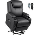 thumbnail image 6 of Lacoo Power Lift Recliner with Massage, Black Faux Leathair, 6 of 8