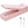 thumbnail image 3 of Mini sellador de bolsas 2 en 1, sellador térmico portátil recargable por USB y cortador de bolsas para bolsas de plástico, almacenamiento de alimentos, galletas frescas para aperitivos, 3 of 4