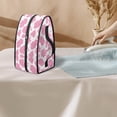 thumbnail image 3 of HELLHERO Pink Cow Pattern Protective Travel Steamer Storage Bag Lightweight Organizer with Smooth Zipper Portable Iron Case, Bag Only, 3 of 6