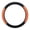Orange, variant on Bling Steering Wheel Cover Soft Leather, 15 Inch Colorful Rhinestones Auto Elastic Protector with Diamond for Women Girls, Car Accessories for Most Cars, SUVs