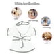 thumbnail image 4 of Irfora Perro Albornoz Toalla Mascota Gato Albornoz Toalla Pijama para perros Pijama para mascotas Abrigo de secado para perros Microfibra Secado rápido Súper absorbente Tamaño M Irfora Toalla de Albornoz, 4 of 7
