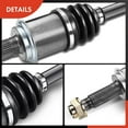 thumbnail image 6 of A-Premium Rear Right Passenger Side CV Axle Shaft Assembly Compatible with Honda CR-V 2007-2011 L4 2.4L Petrol 4WD, 6 of 8