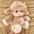 thumbnail image 4 of Plush Sheep Doll Running Figure, Soft Stuffed Animal Toy With Adorable Facial Expression And Playful Running Pose Design, Perfect For Teens As A Birthday Gift And Collectible, 4 of 4