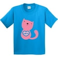 thumbnail image 3 of Inktastic Love Cat 2 Youth T-Shirt, 3 of 5