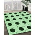 thumbnail image 2 of Ahgly Company Indoor Rectangle Patterned Mint Green Area Rugs, 2' x 3', 2 of 6